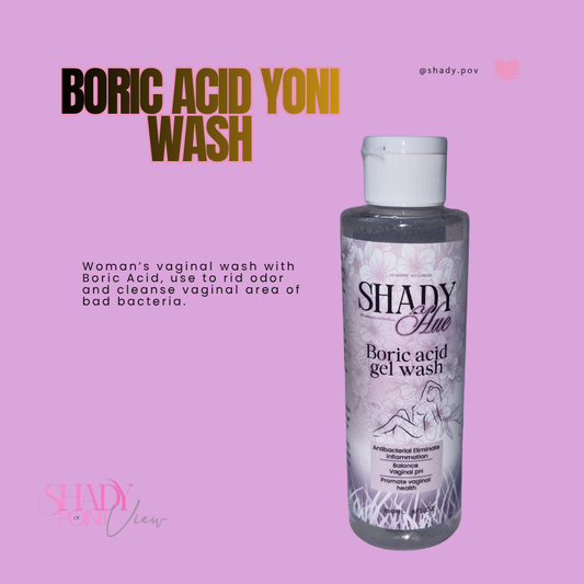 Boric Acid Yoni Wash